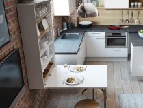 Mesa plegable para mueble de cocina :: Imágenes y fotos